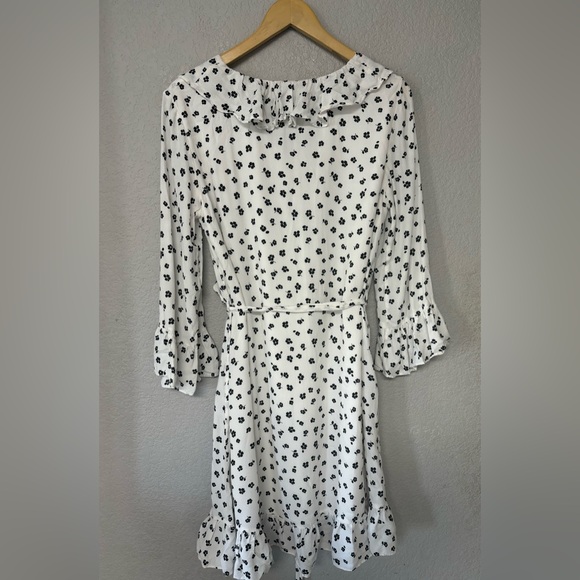 & OTHER STORIES‎ Ruffle Tie Frill Mini Dress Size 10 - Picture 8 of 8